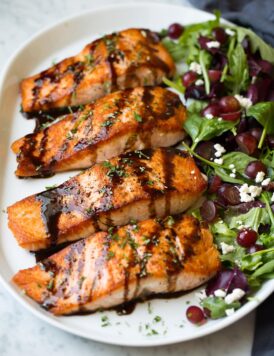 Balsamic Glazed Salmon
