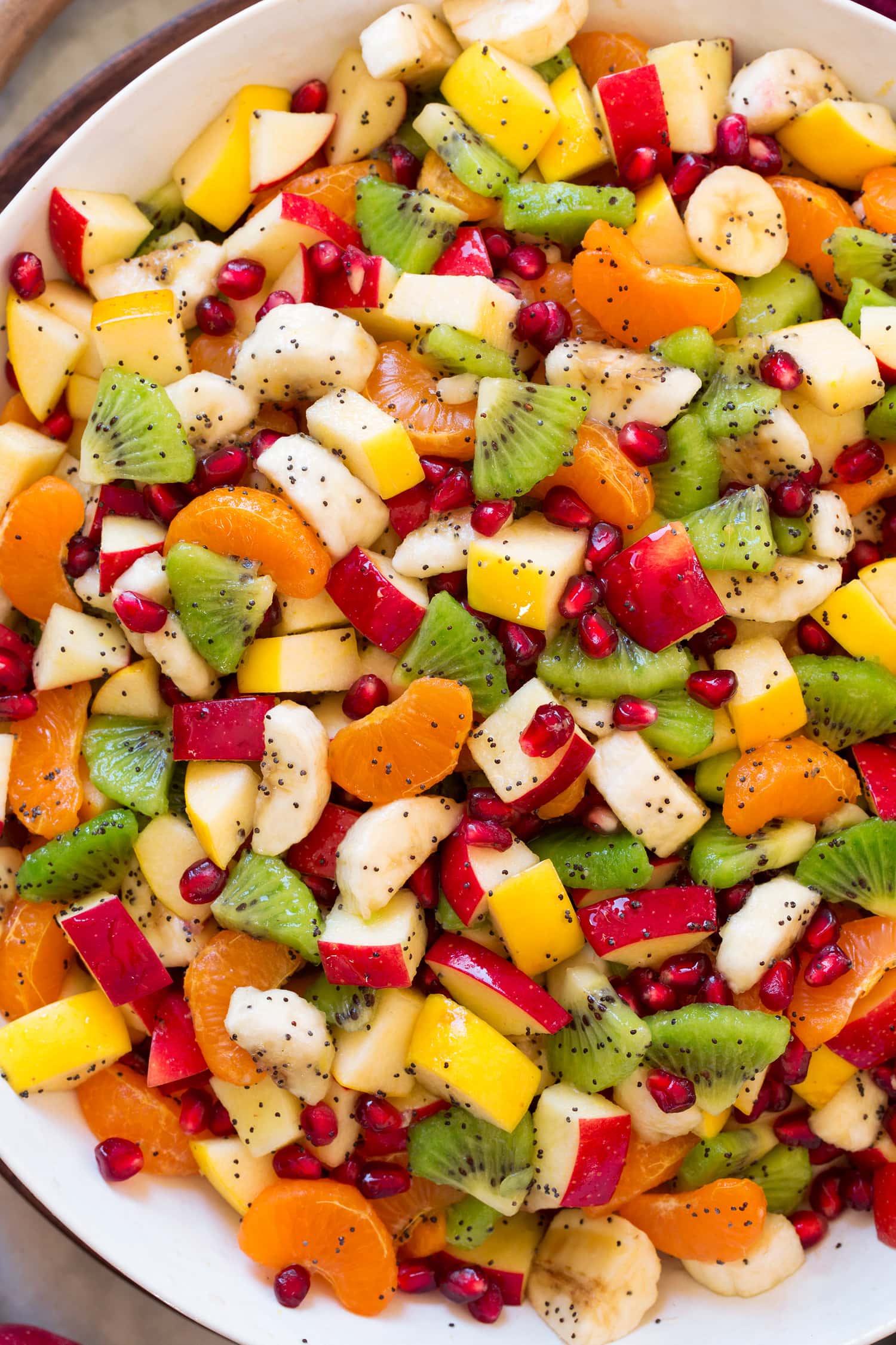 Winter Fruit Salad Fresh fruit salad.